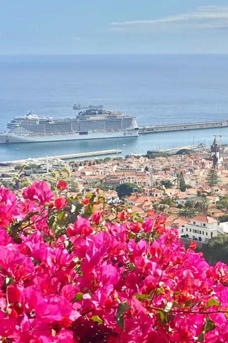 Location maison à Madeira Funchal, Ideales Familienhaus mit freiem Stadt- und Meerblick