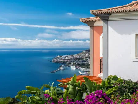 Location appartement à Madeira Funchal, Elegante Ferienwohnung mit Gemeinschaftspool und Wellnessbereich