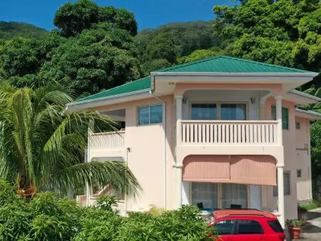 Location appartement à Beau Vallon, Horizon, klimatisierte Ferienwohnung mit Balkon