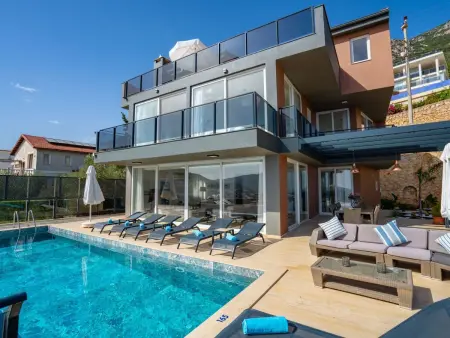 Location maison à Kalkan, Luxuriöse Villa mit Meerblick in Kalkan Kalamar