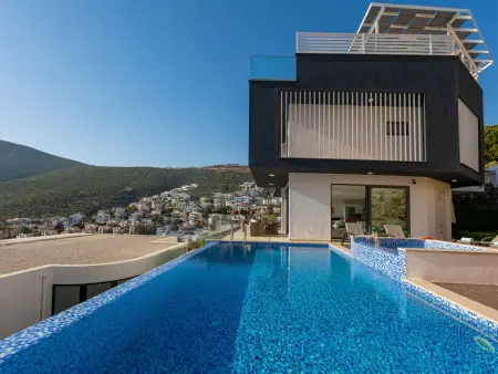 Location maison à Kalkan, Stylische Ferienvilla für 10 Personen