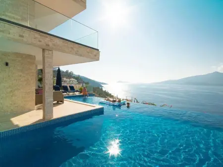 Location maison à Kalkan, Stilvolle, luxuriöse Villa Pelin in Kalkan