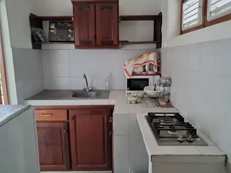 Location appartement à Le Diamant, Appartement cosy à Le Diamant avec terrasse de 22 m²