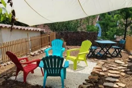 Maison Mirabeau : piscine privée aux portes des Cévennes : photo 36