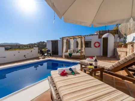Gîte rustique 1 chambre à Nerja, piscine privée et vue mer - Photo 7