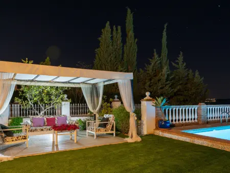Villa andalouse Mijas, piscine 10×5 m et terrasse : photo 10