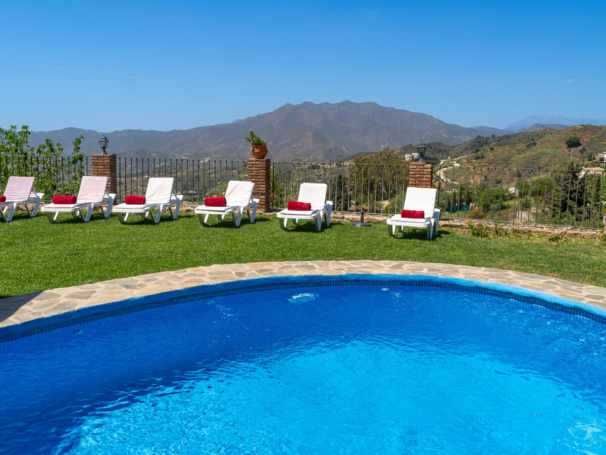 Villa 6 personnes à Mijas : piscine clôturée et vues Méditerranée - Photo 3