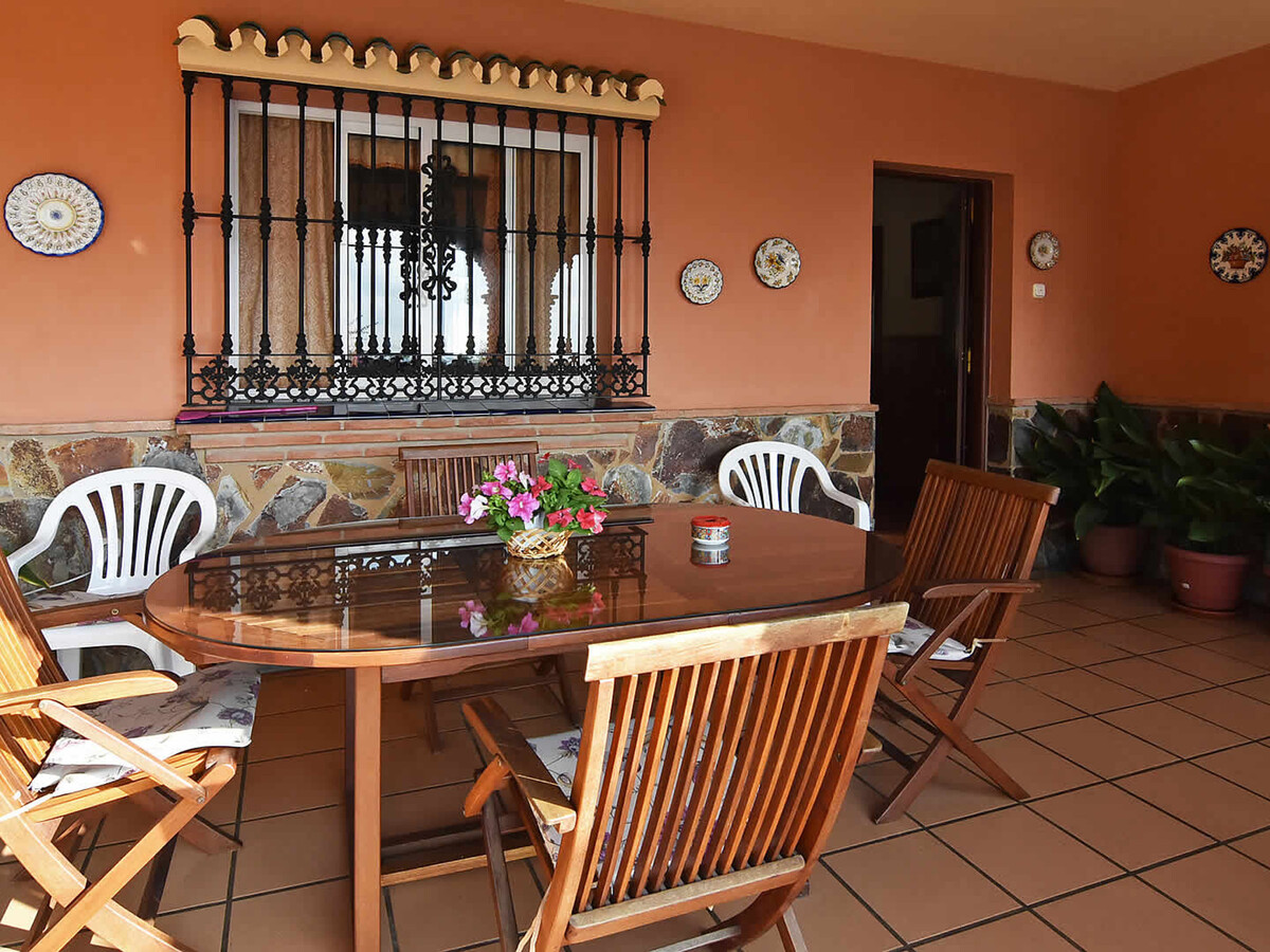 Villa La Palma à Mijas : piscine 8x4m, jardin tropical, vue mer - Photo 12
