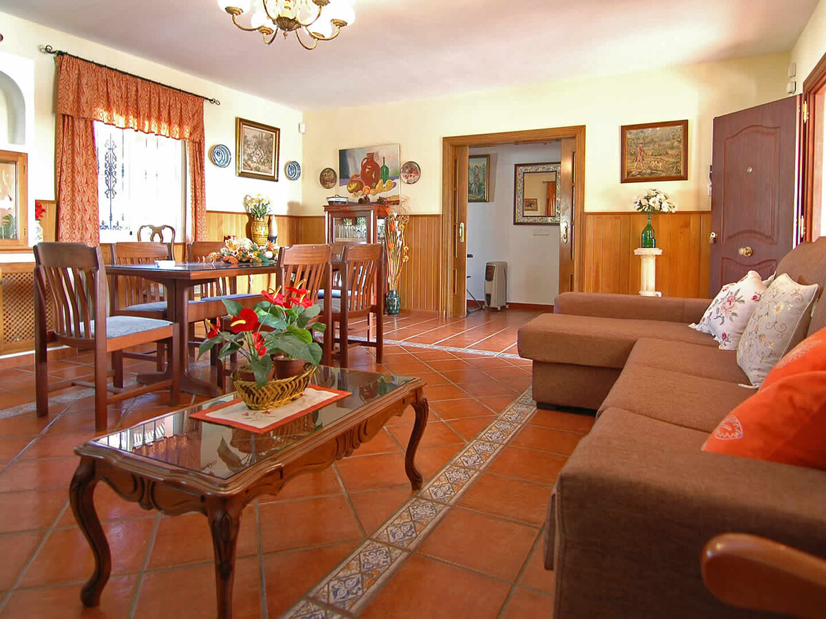 Villa La Palma à Mijas : piscine 8x4m, jardin tropical, vue mer - Photo 17