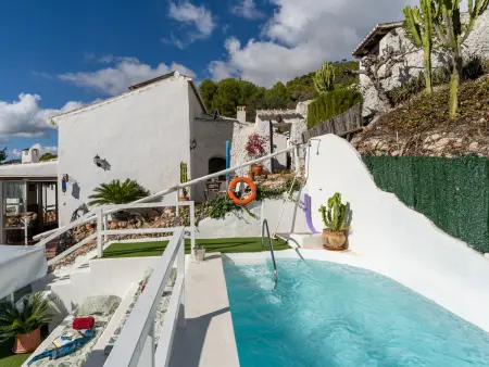 Charmante ferme rénovée avec piscine, Villa 4 personnes à Frigiliana - Photo 8