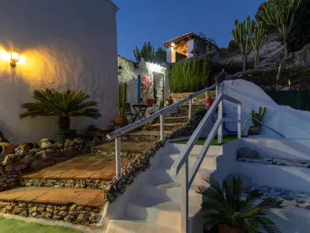Charmante ferme rénovée avec piscine, Villa 4 personnes à Frigiliana - Photo 14