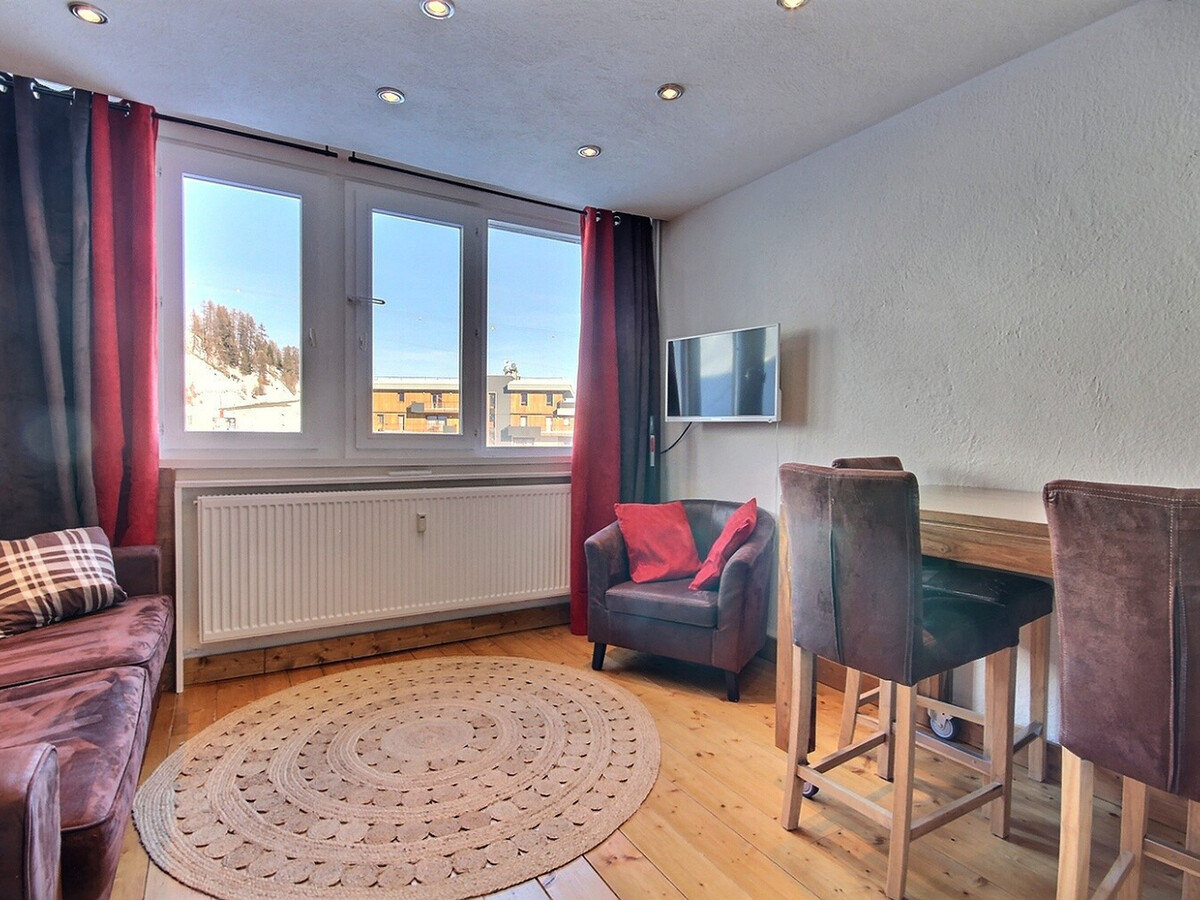 Studio cabine 4 personnes avec vue Mont-Blanc à Plagne Centre - Photo 3