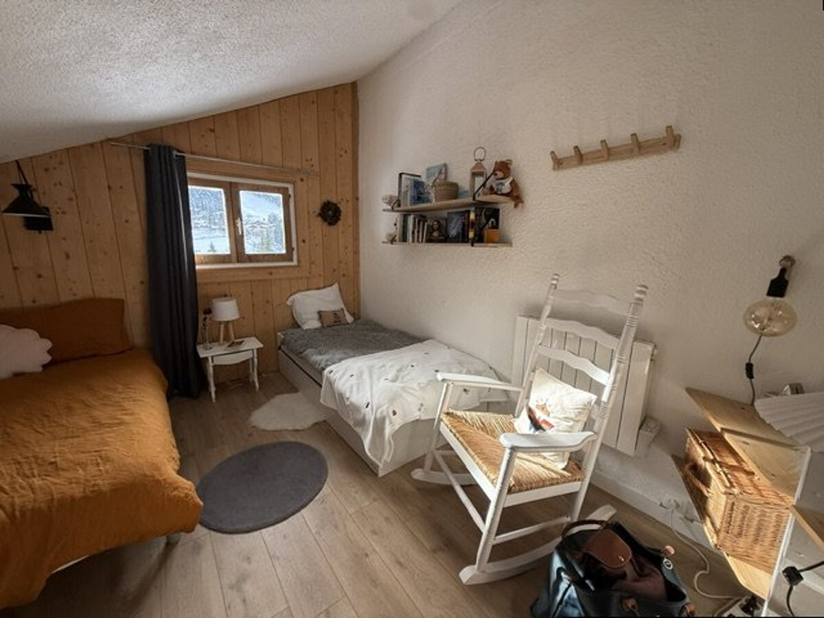 Studio mezzanine 4 pers, balcon sud, 300m des pistes - Photo 1