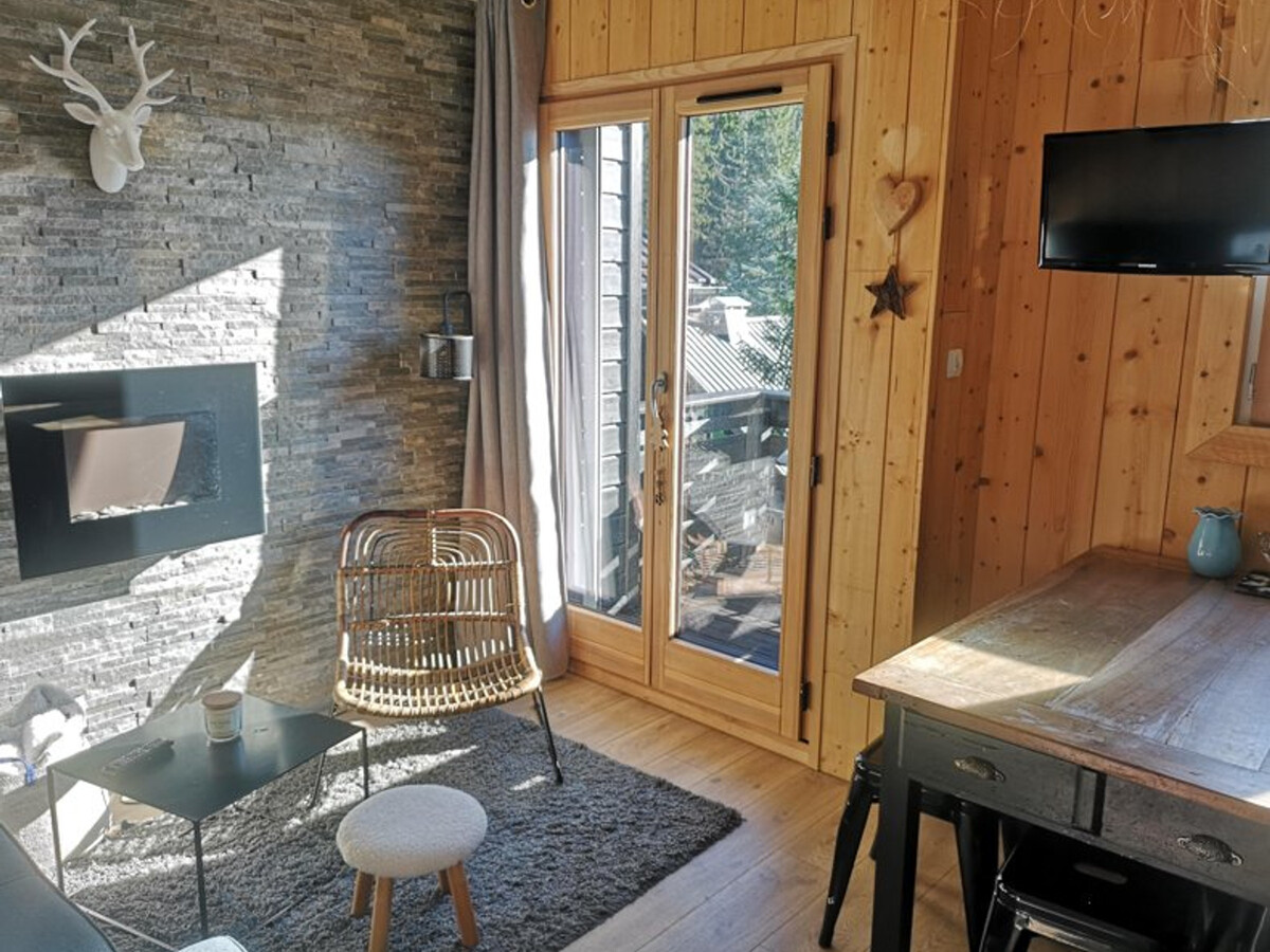 Studio mezzanine 4 pers, balcon sud, 300m des pistes - Photo 6