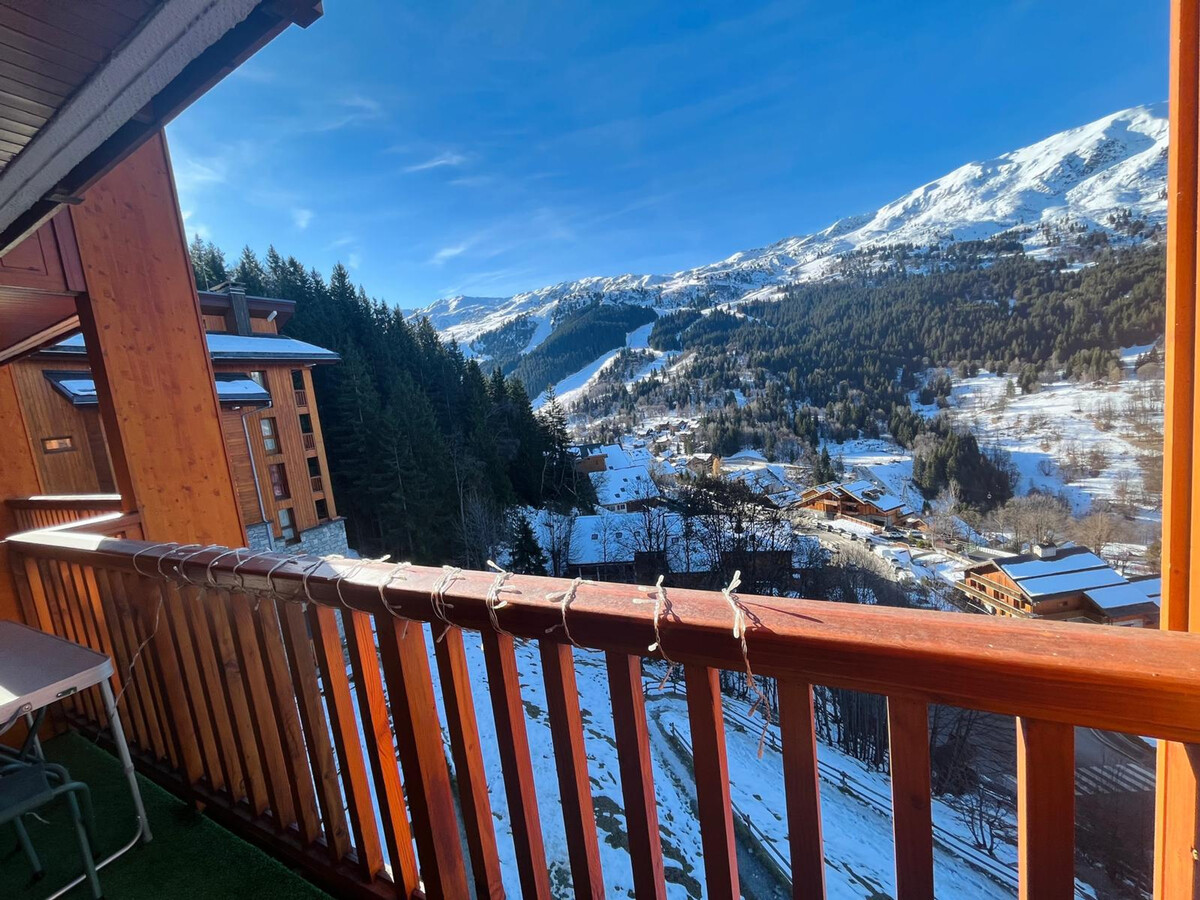 Appartement rénové Méribel, vue montagne, balcon ouest - Photo 11