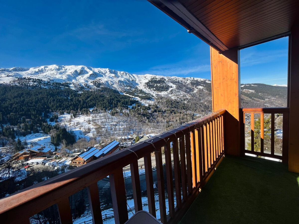 Appartement rénové Méribel, vue montagne, balcon ouest - Photo 12