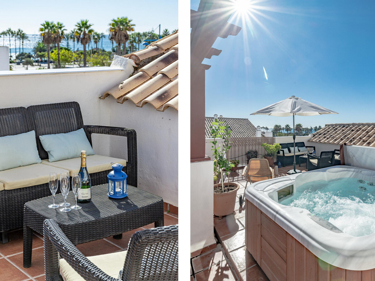 Appartement 3 chambres avec piscine et jacuzzi à San Pedro de Alcántara - Photo 32