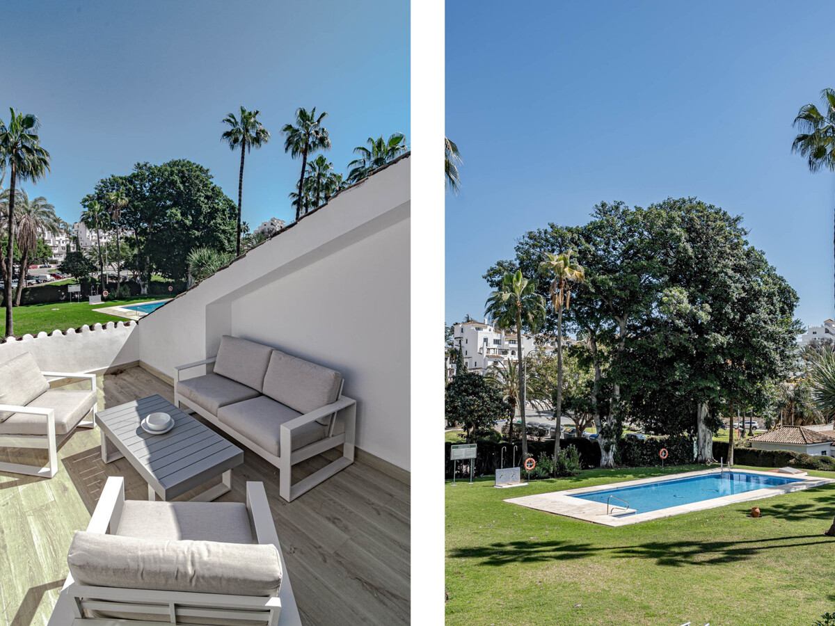 Appartement 3 chambres à Nueva Andalucía, piscine et balcon - Photo 3