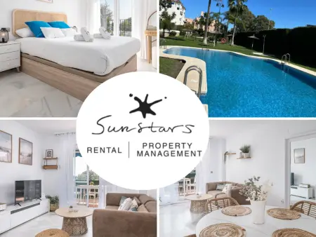 Location appartement à Marbella, Appartement moderne avec terrasse à Marbella pour 4 personnes