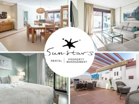 Location appartement à Marbella, Appartement 2 chambres avec piscine et Wi-Fi à Nueva Andalucía