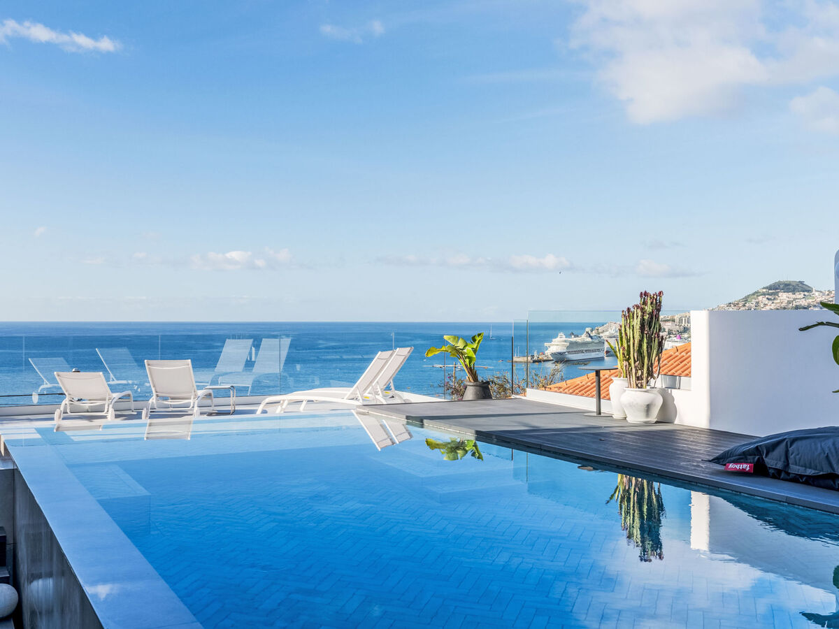 Villa Lazaro à Funchal : piscine chauffée, vue mer et montagne - Photo 39