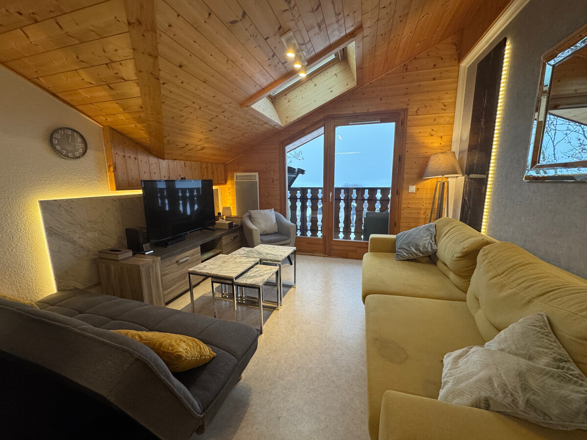 Appartement 8 pers, 70 m² à Thollon près des pistes - Photo 1