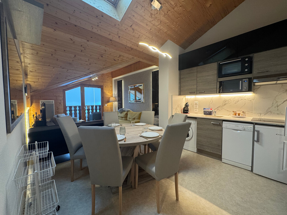 Appartement 8 pers, 70 m² à Thollon près des pistes - Photo 3