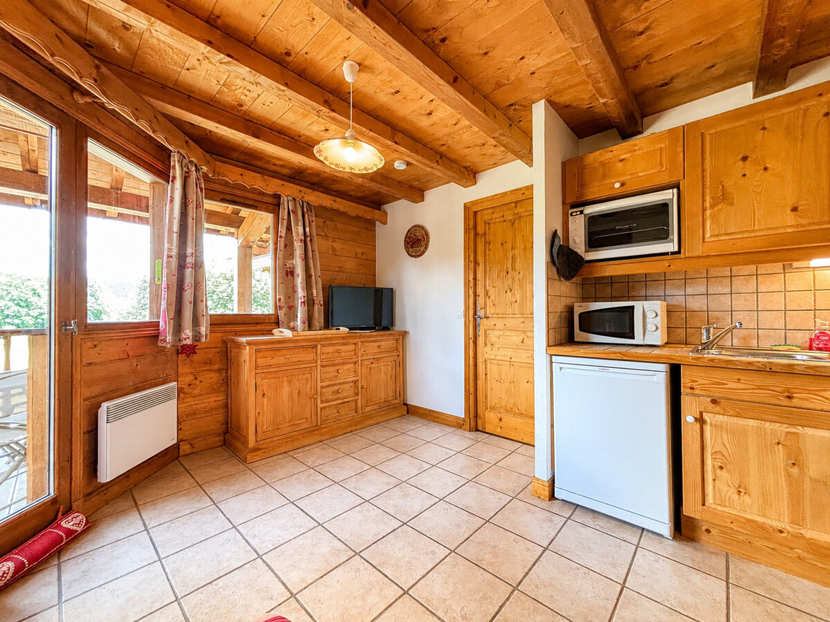Appartement 5 pers. Crest-Voland, vue Mont Charvin - Photo 5