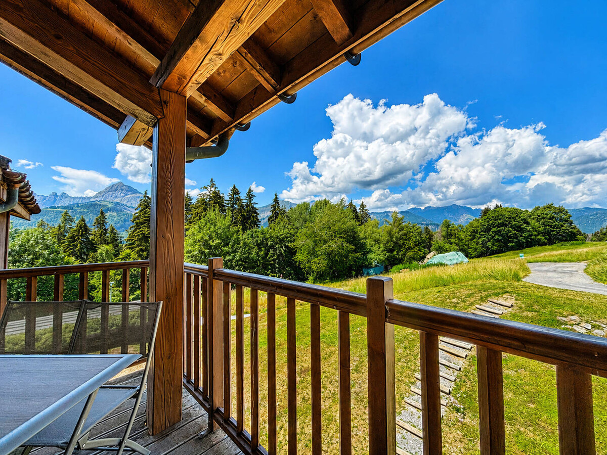 Appartement 5 pers. Crest-Voland, vue Mont Charvin - Photo 9