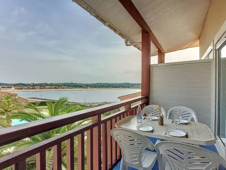 Location appartement à Vieux Boucau les Bains, Appartement T3 avec terrasse et piscine collective