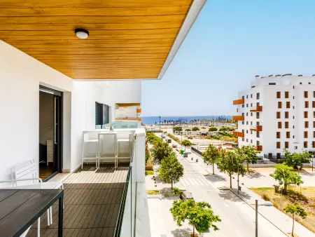 Appartement 74m² vue mer à Torre del Mar avec piscine : photo 9