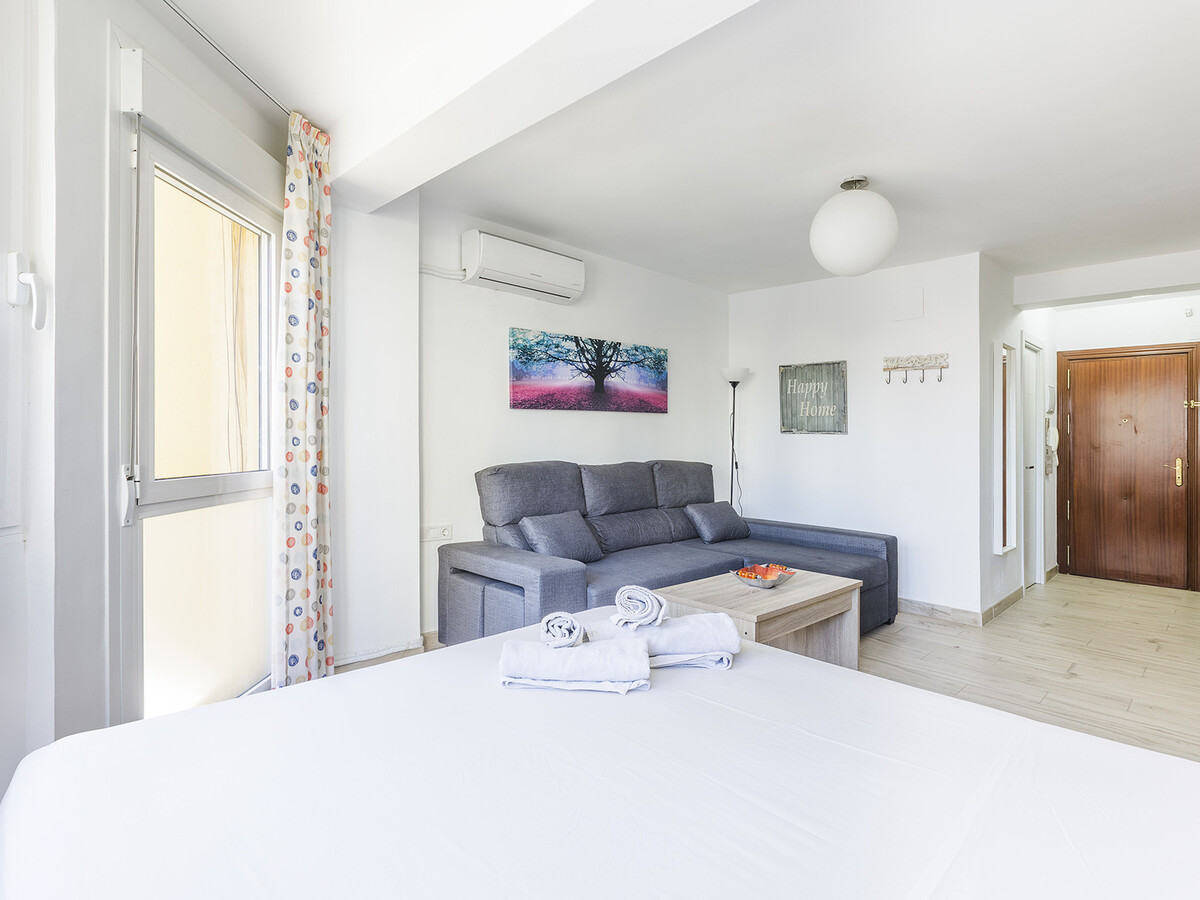 Studio à Torre del Mar avec piscine et climatisation pour 2 personnes - Photo 12