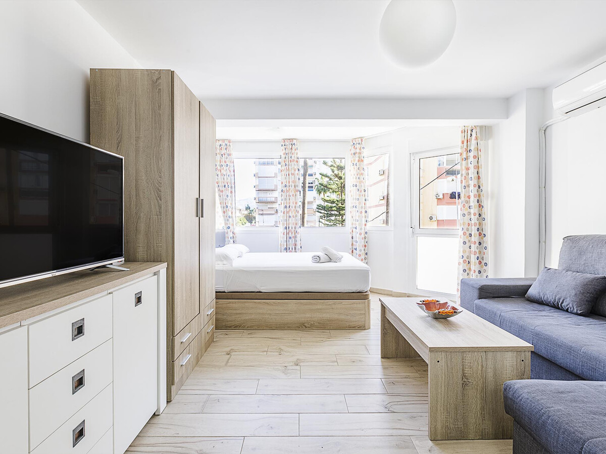 Studio à Torre del Mar avec piscine et climatisation pour 2 personnes - Photo 32