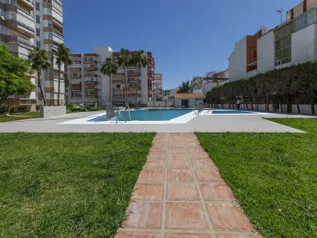 Location appartement à Torre del Mar, Studio à Torre del Mar avec piscine et climatisation pour 2 personnes