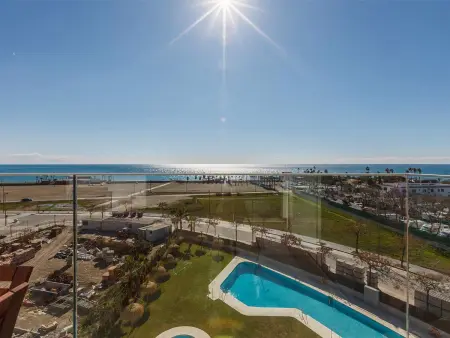 Location appartement à Torre del Mar, Appartement en bord de mer avec 2 chambres à Torre del Mar