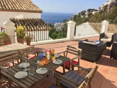 Location maison à Almuñécar, Villa Dar el Marsa mit Terrasse