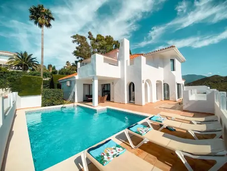 Location maison à Marbella, Schöne 4BDR-Villa mit fantastischer Aussicht