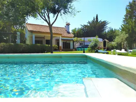 Location maison à Conil de la Frontera, Villa El Cortijo Andaluz privates Schwimmbad, aacc, 5p