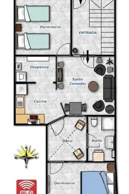 Casa Charo - Appartement 2 ch au cœur de Chipiona : photo 29