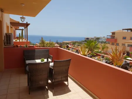 Appartement 3 ch Costa Adeje, terrasse vue mer : photo 32