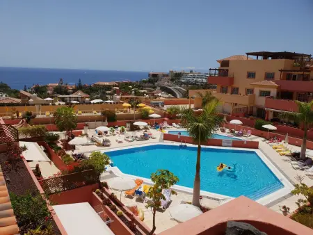 Appartement 3 ch Costa Adeje, terrasse vue mer : photo 37