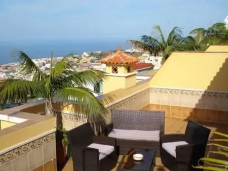 Location appartement à Icod de los Vinos, Superior 1-Zimmer-Wohnung mit Terrasse und Meerblick