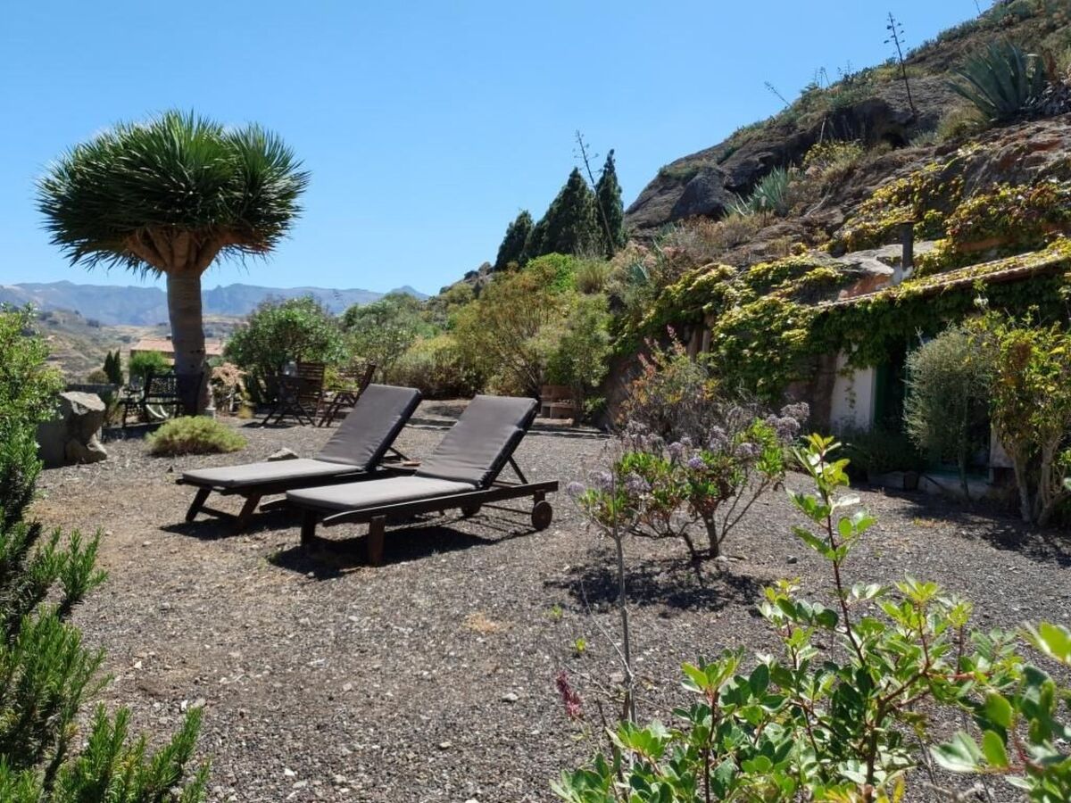 Maison troglodyte à 650 m d'altitude sur Gran Canaria - Photo 1
