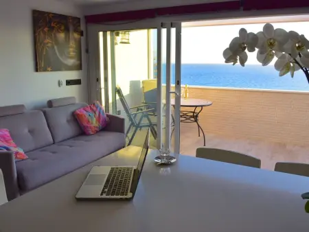 Location appartement à Maspalomas, Traumwohnung mit Meerblick und Gemeinschaftspool