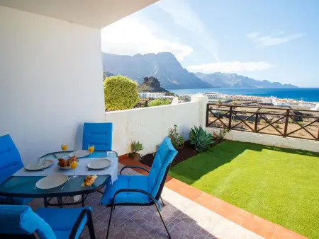 Location appartement à Agaete, Komfortable Ferienwohnung in El Turman mit Terrasse