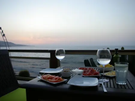 Appartement Las Canteras : terrasse 25m² face à la mer : photo 5