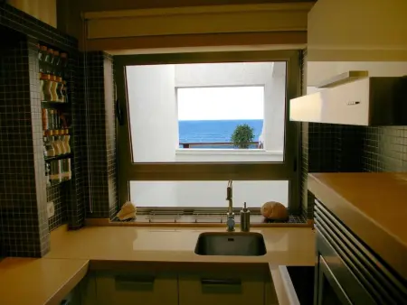 Appartement Las Canteras : terrasse 25m² face à la mer : photo 19