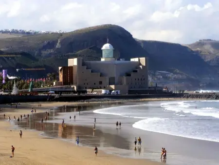 Appartement Las Canteras : terrasse 25m² face à la mer : photo 48