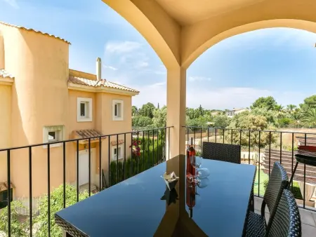 Maison mitoyenne Cala Pi, piscine commune et vue mer : photo 4