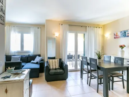 Maison mitoyenne Cala Pi, piscine commune et vue mer : photo 8